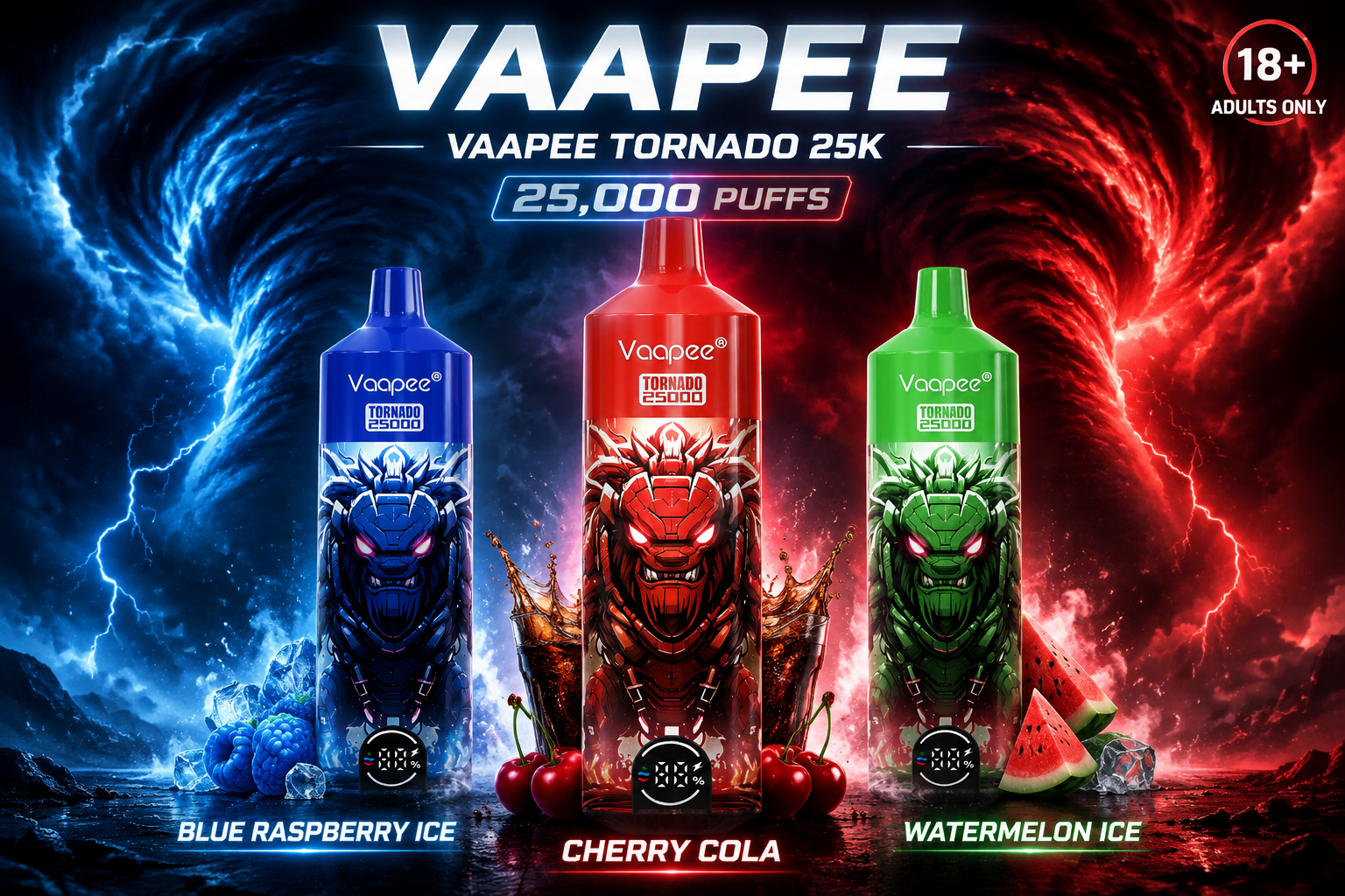 VAAPEE TORNADO 25K Collection