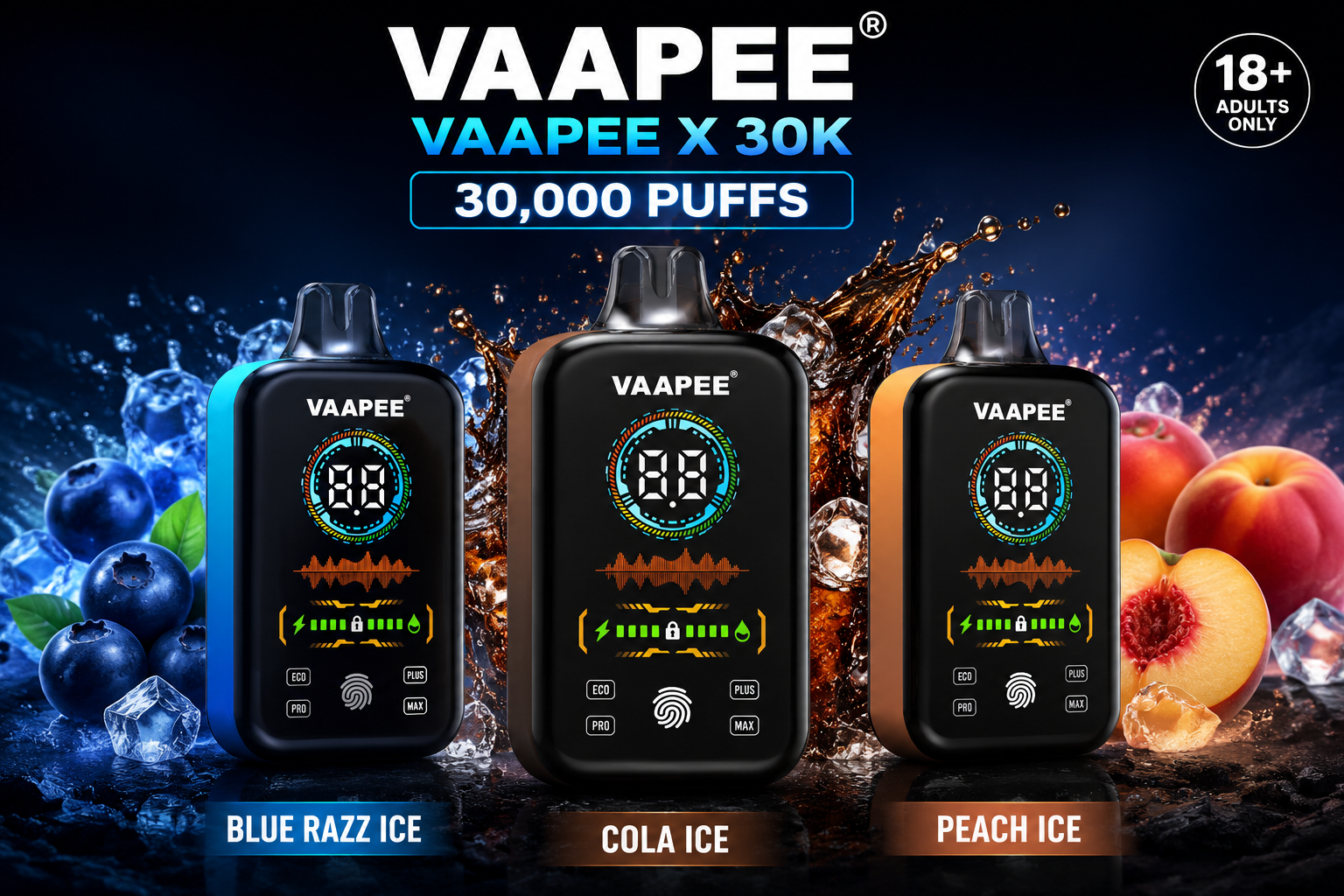 VAAPEE X 30K Flavor Collection