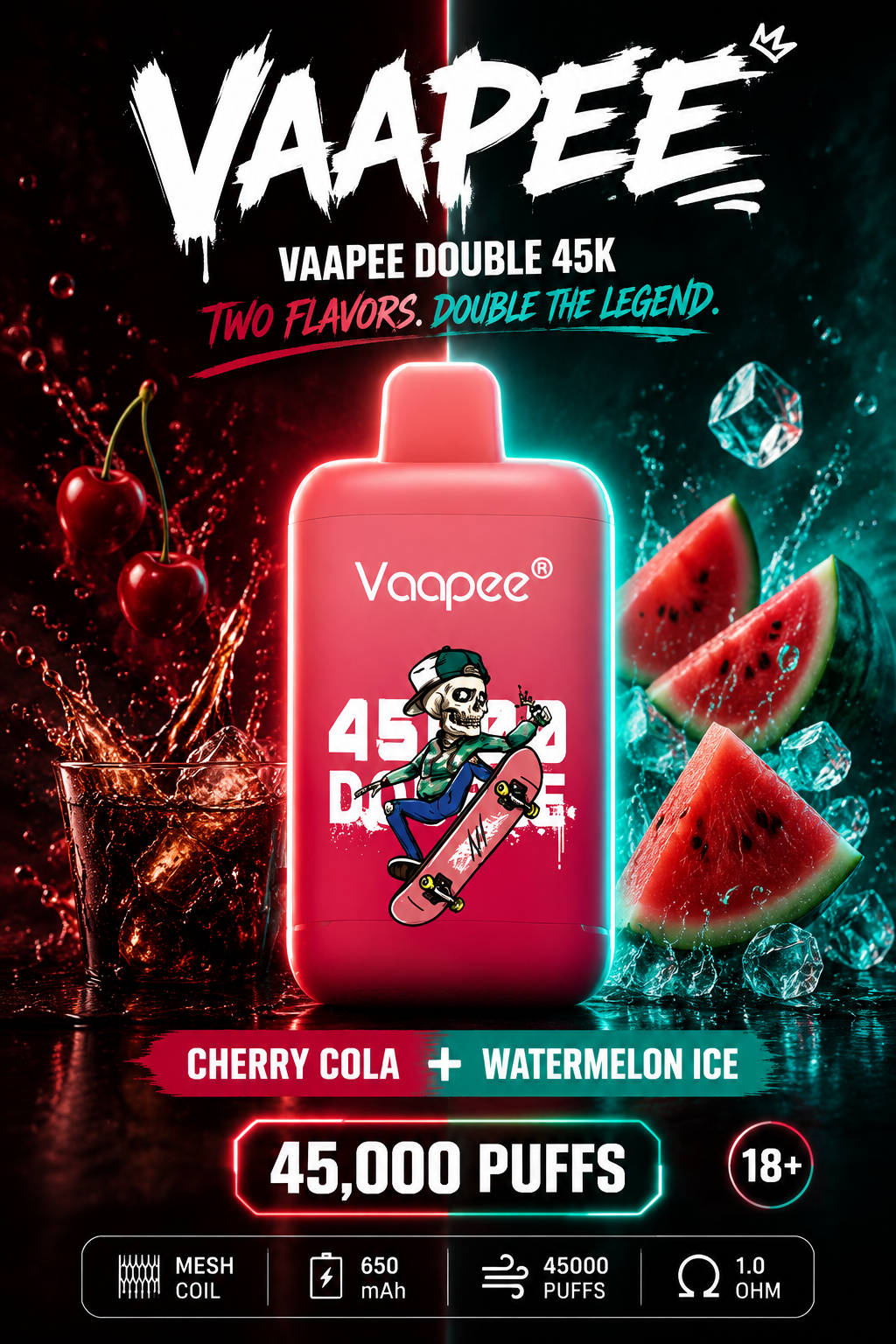 VAAPEE DOUBLE 45K Poster